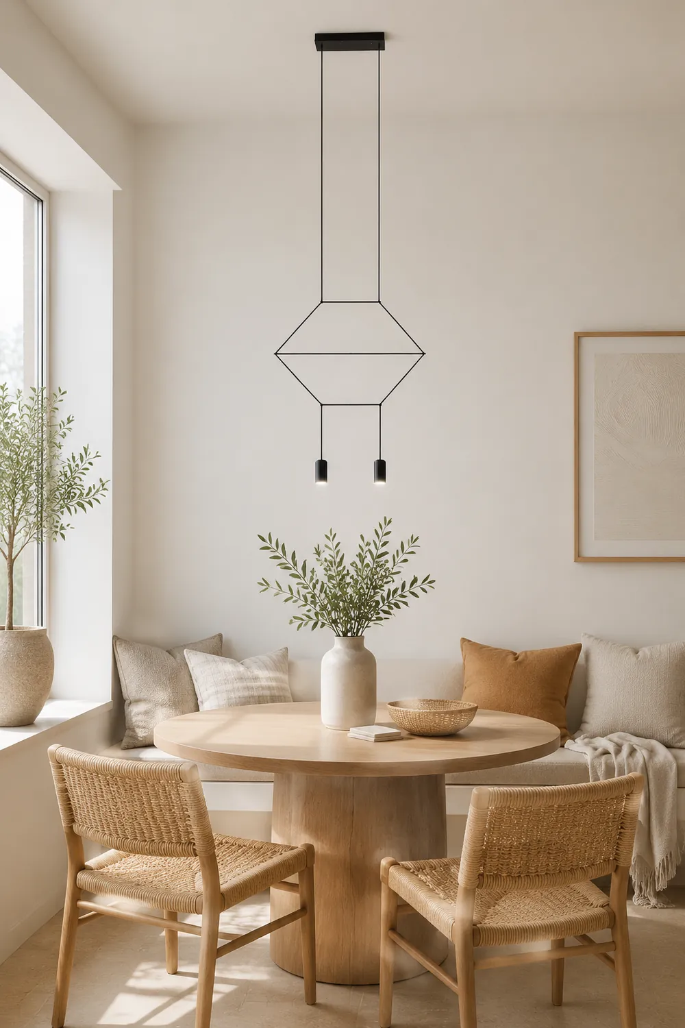 Line Art Pendant Light - Lumpaz