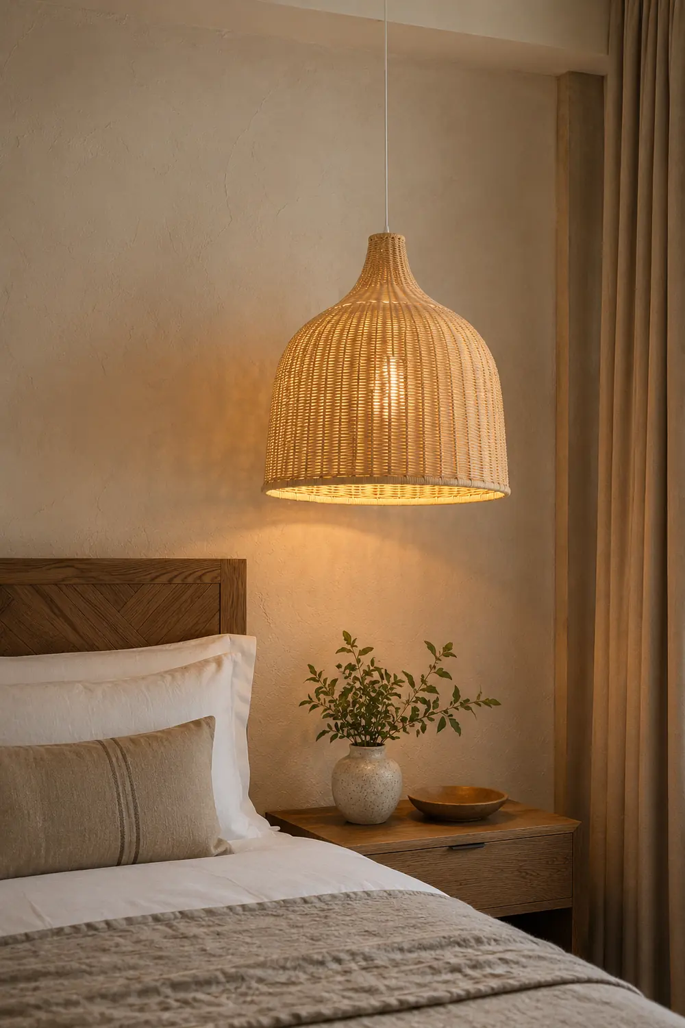 Rattan Pandent Light - Lumpaz