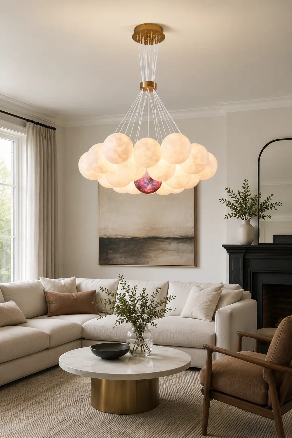 Lunar Pendant Light - Lumpaz