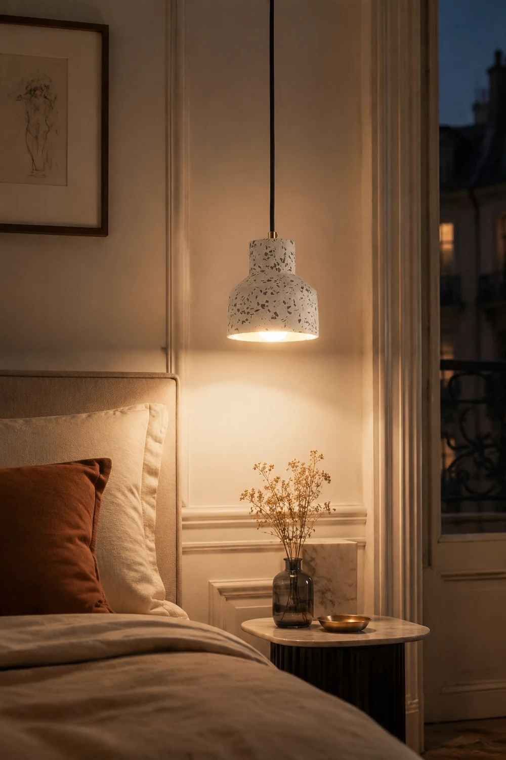 Morandi Pendant Light, Cement, Modern & Industrial, 4 Color - Lumpaz