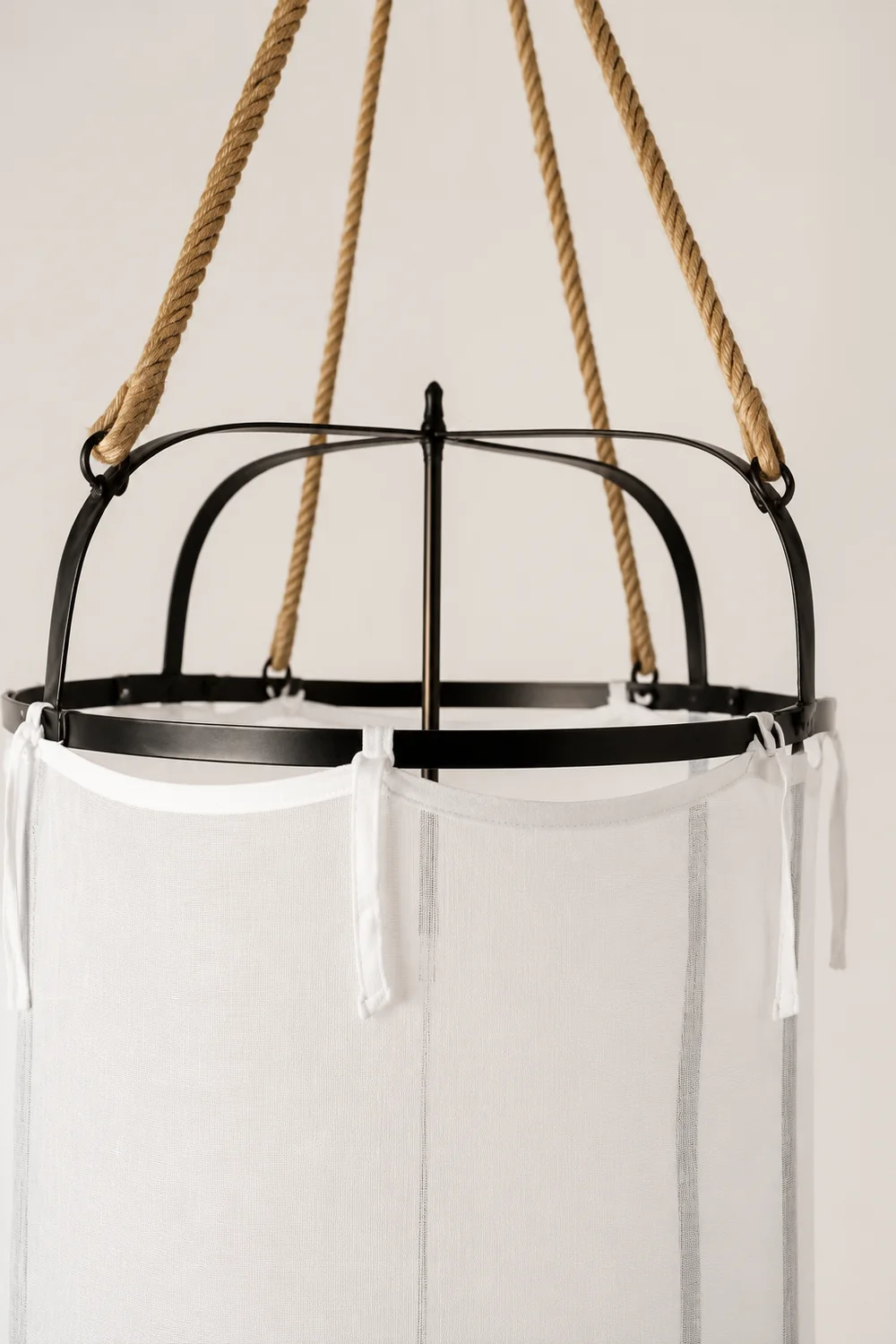 Provence Linen Pendant Light - Lumpaz