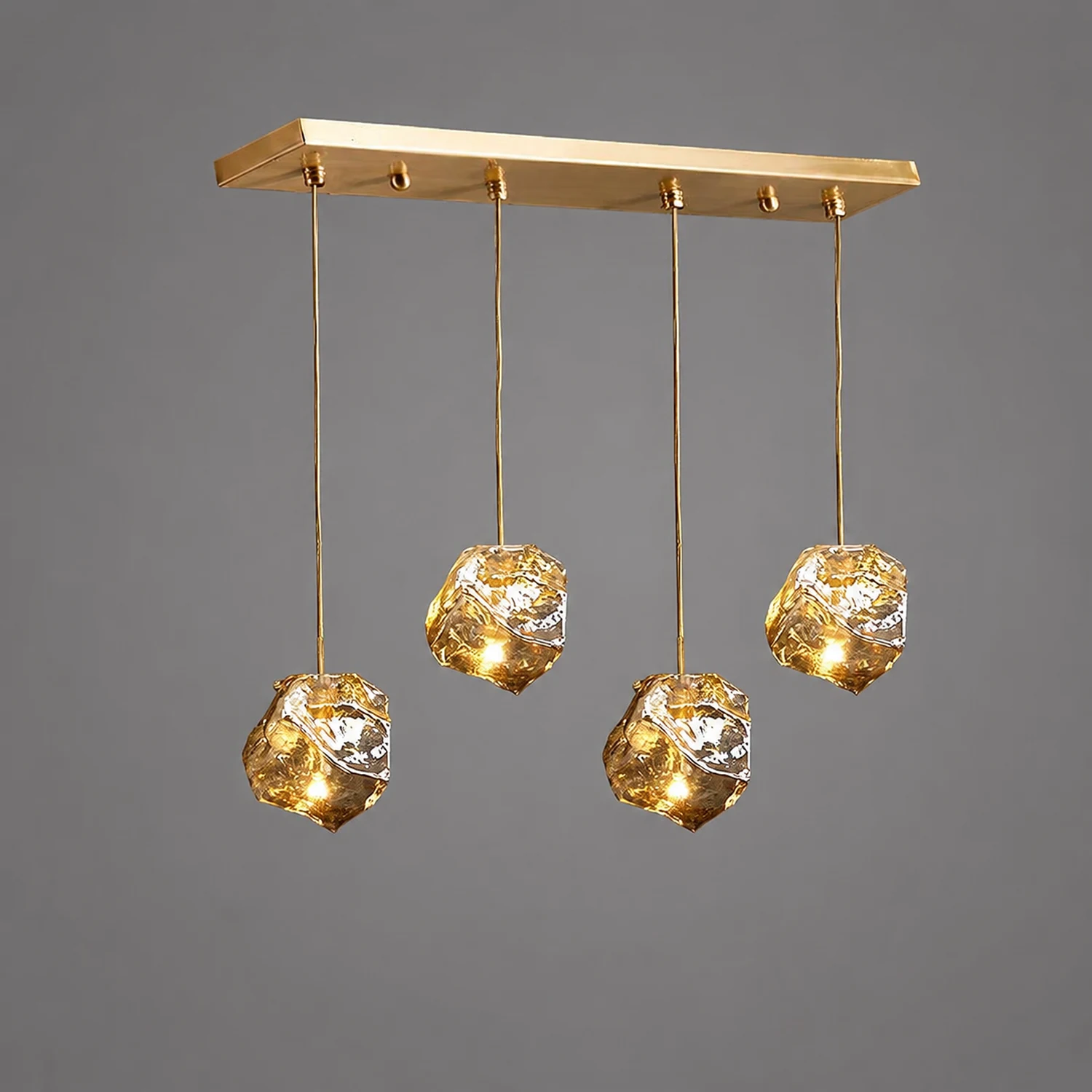 Illyria Ice Glass Pendant Lamp - Lumpaz