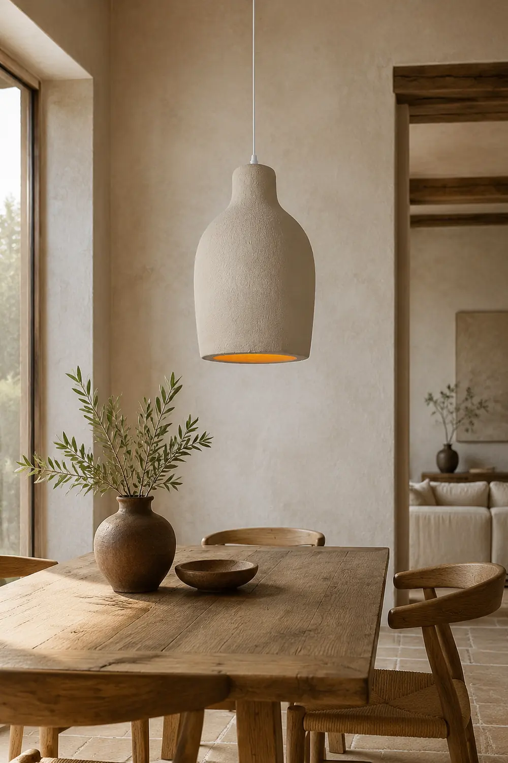 Barrel Shape Pendant Light - Lumpaz