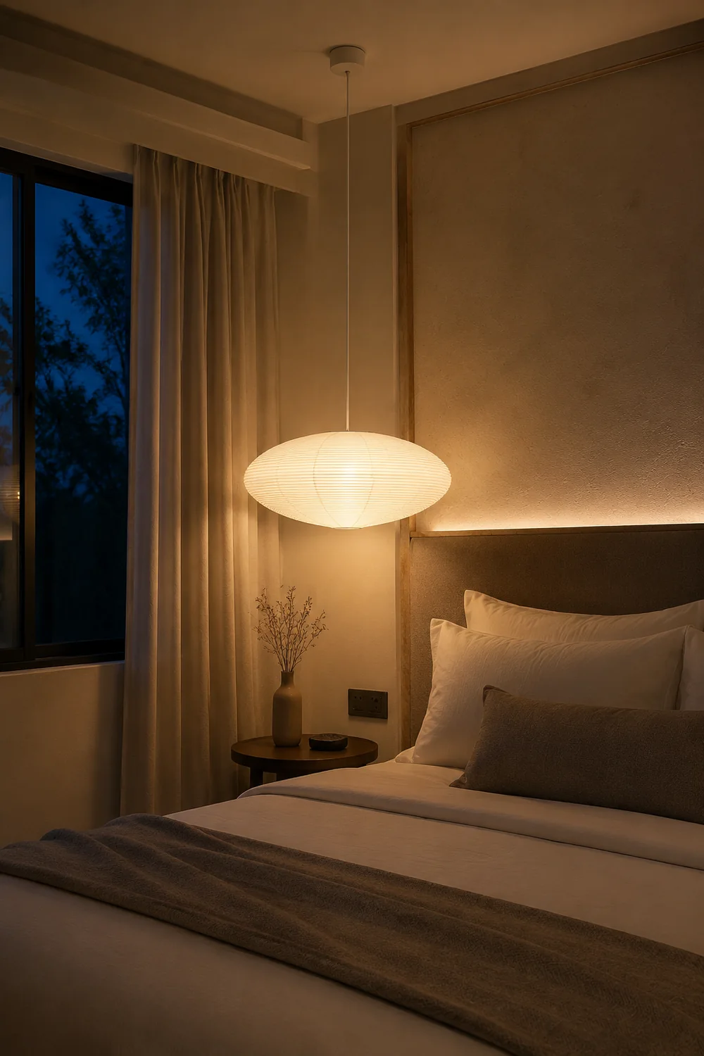 Washi Paper 15A Pendant Light - Lumpaz