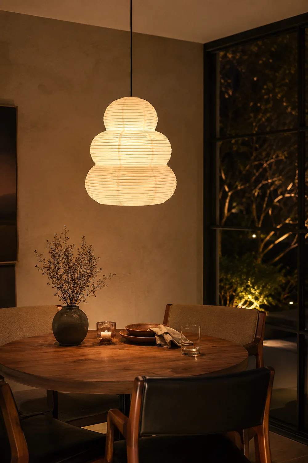 Rice Paper 24N Pendant Light - Lumpaz