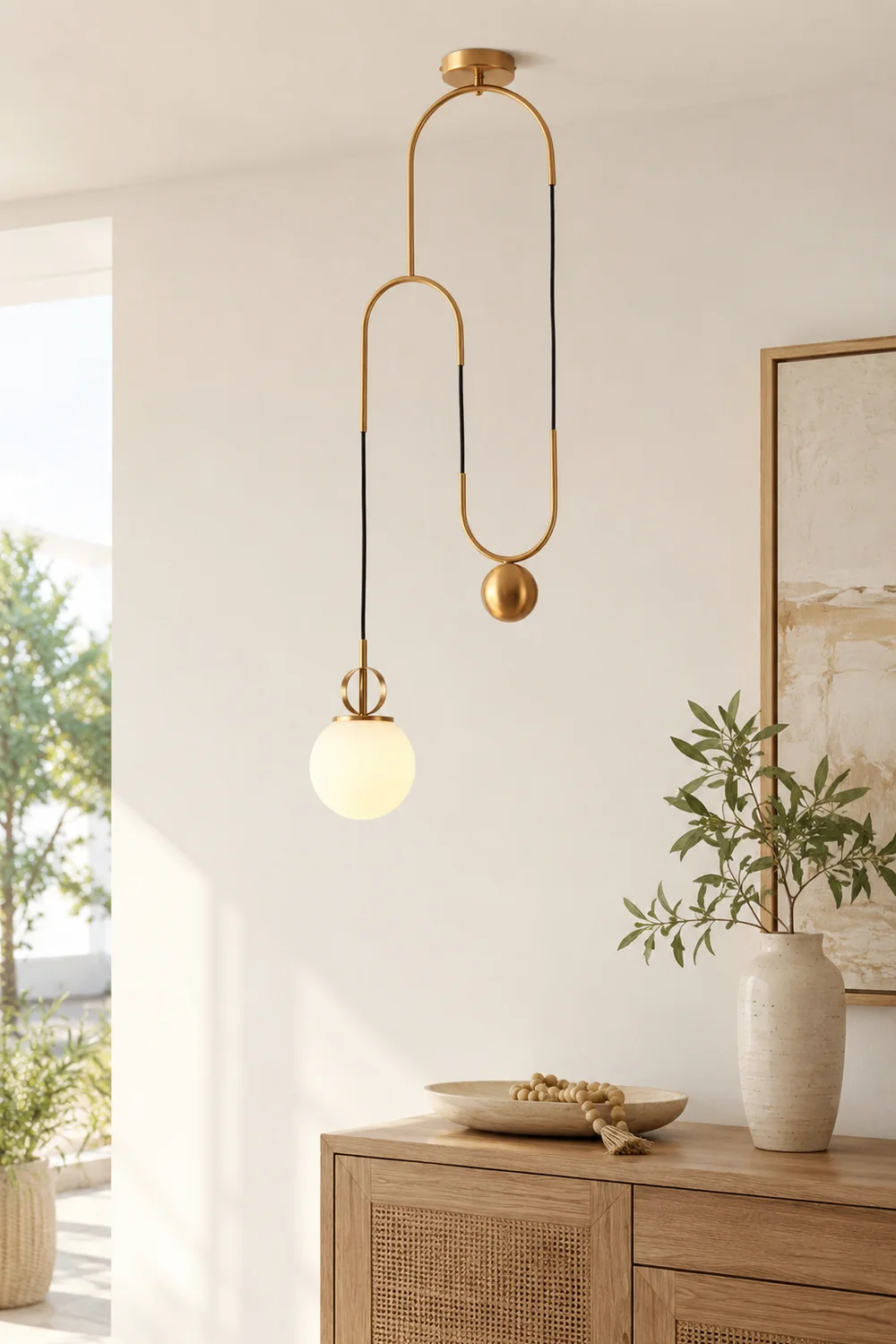 Glass Ball Pendant Lamp - Lumpaz