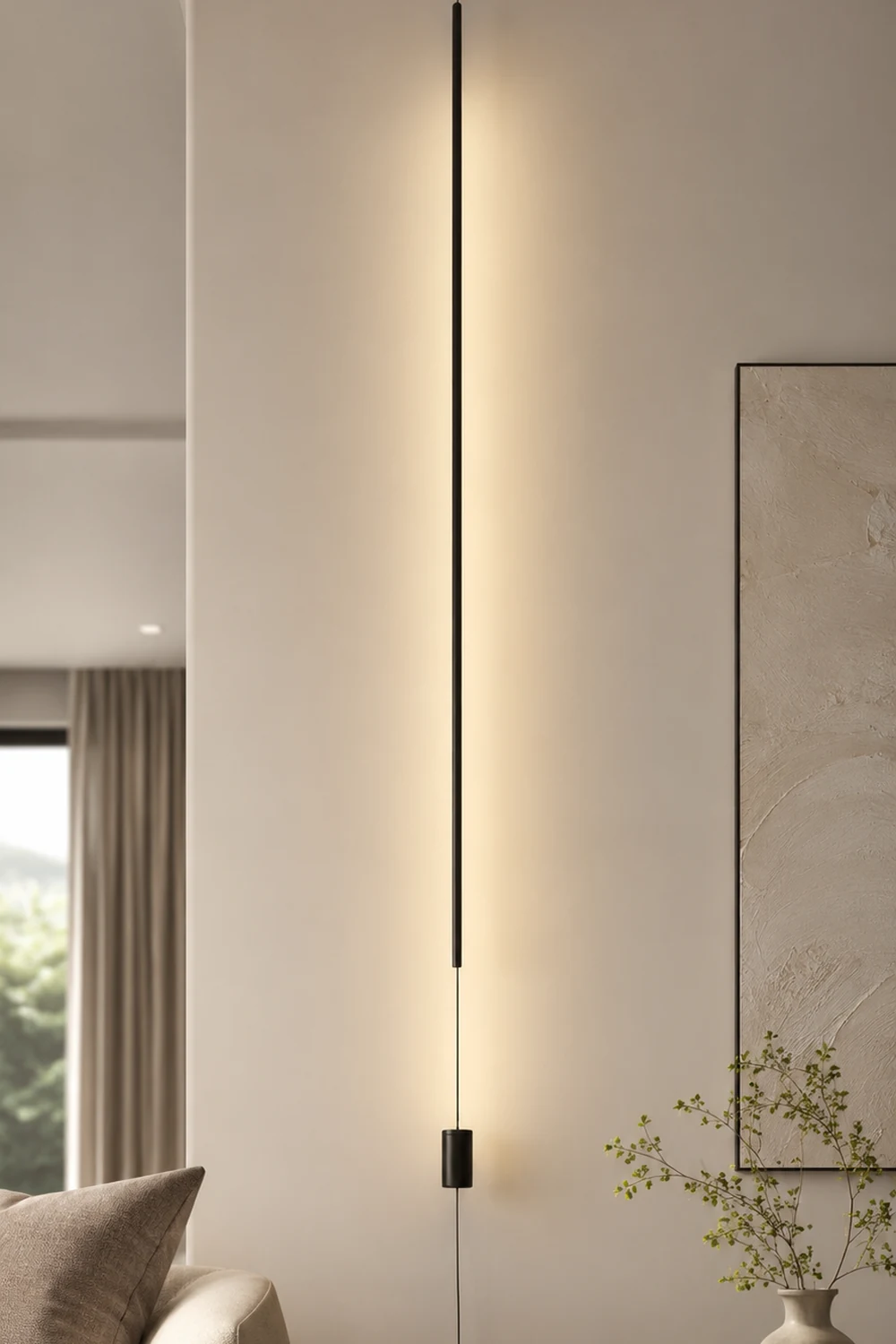 Slim line Cabinet Pendant Lamp - Lumpaz