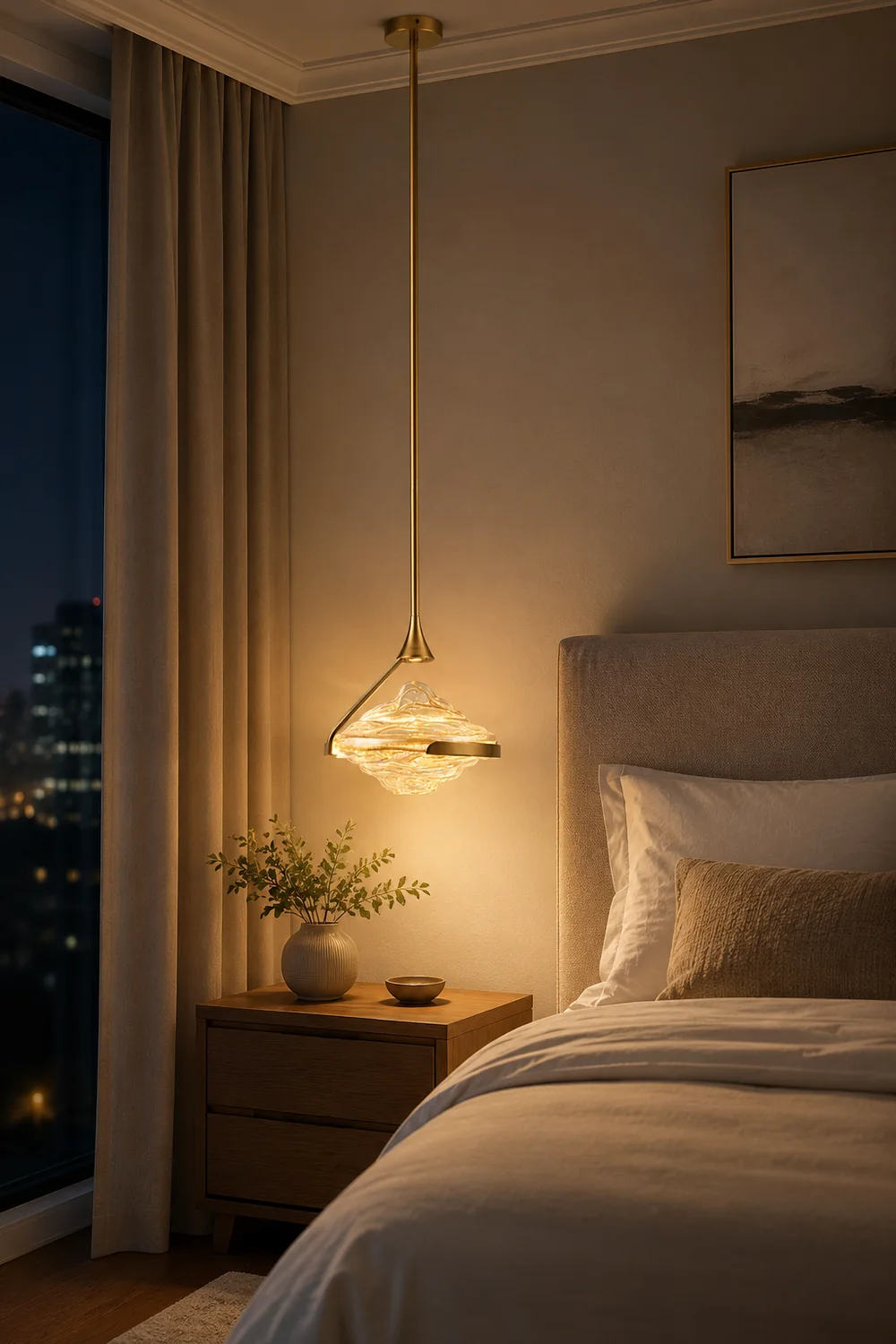 Diamond Crystal Pendant Lamp - Lumpaz