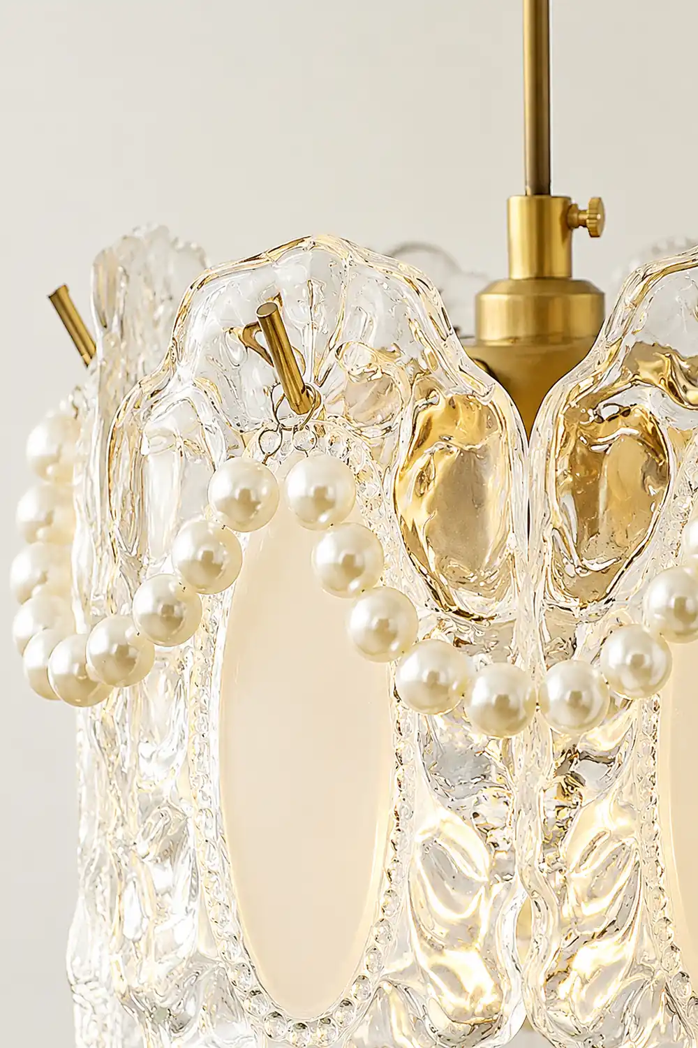 Floral Glass Pendant Lamp - Lumpaz