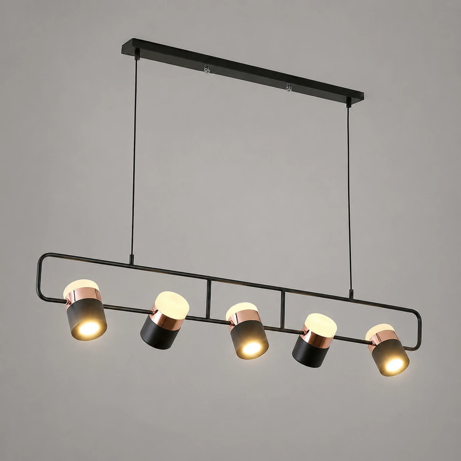 Adjustable Glass Pendant Light - Lumpaz