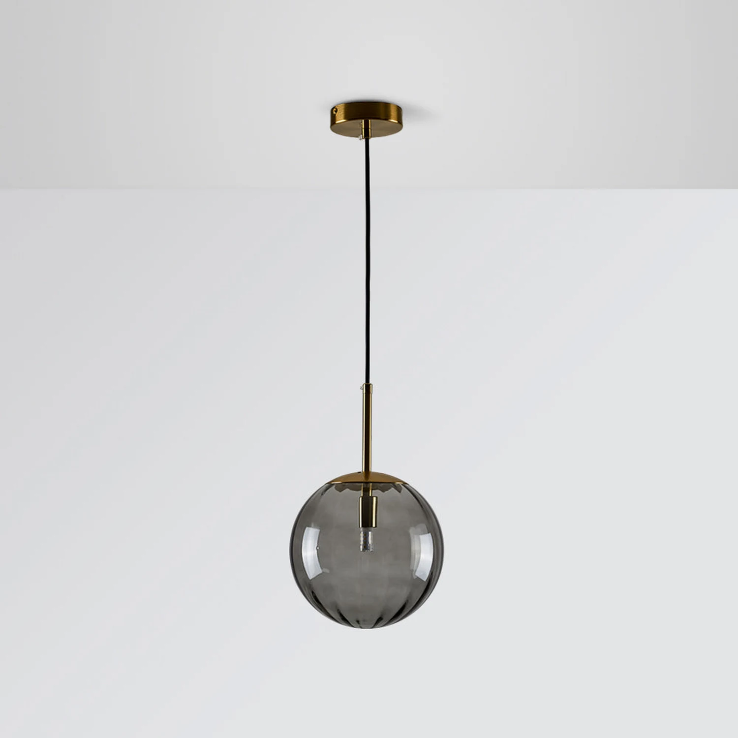 Hailie Modern Pendant Light Clear Bubble Gradient, Glass - Lumpaz