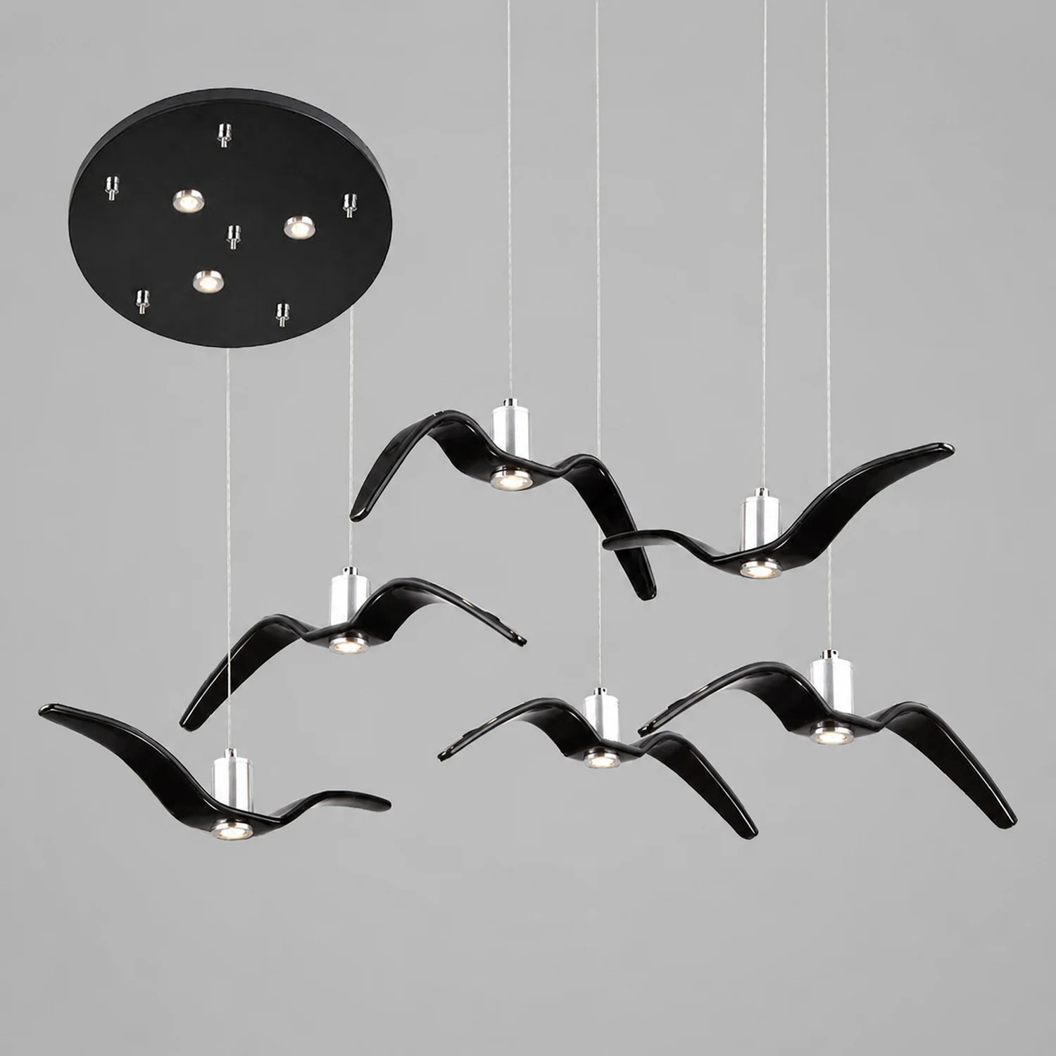 Seagull Resin Pendant Light - Lumpaz