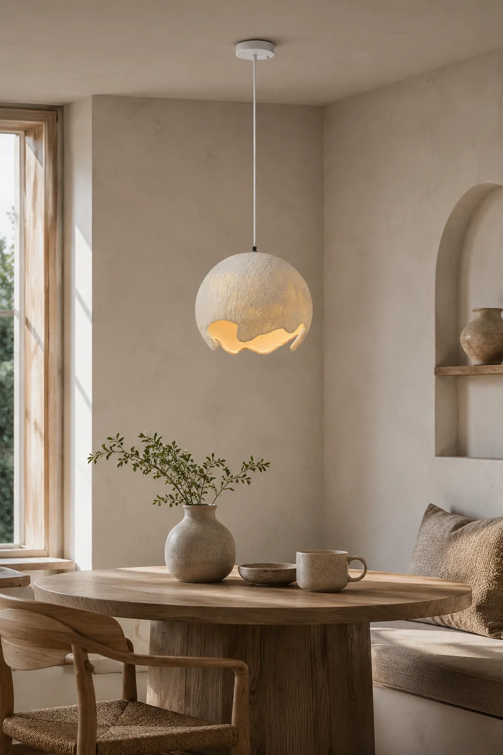 Geometric Resin Pendant Light - Lumpaz
