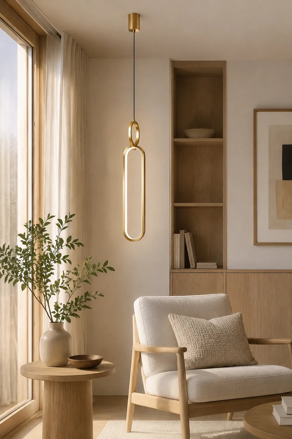Oval Rings Pendant Light - Lumpaz