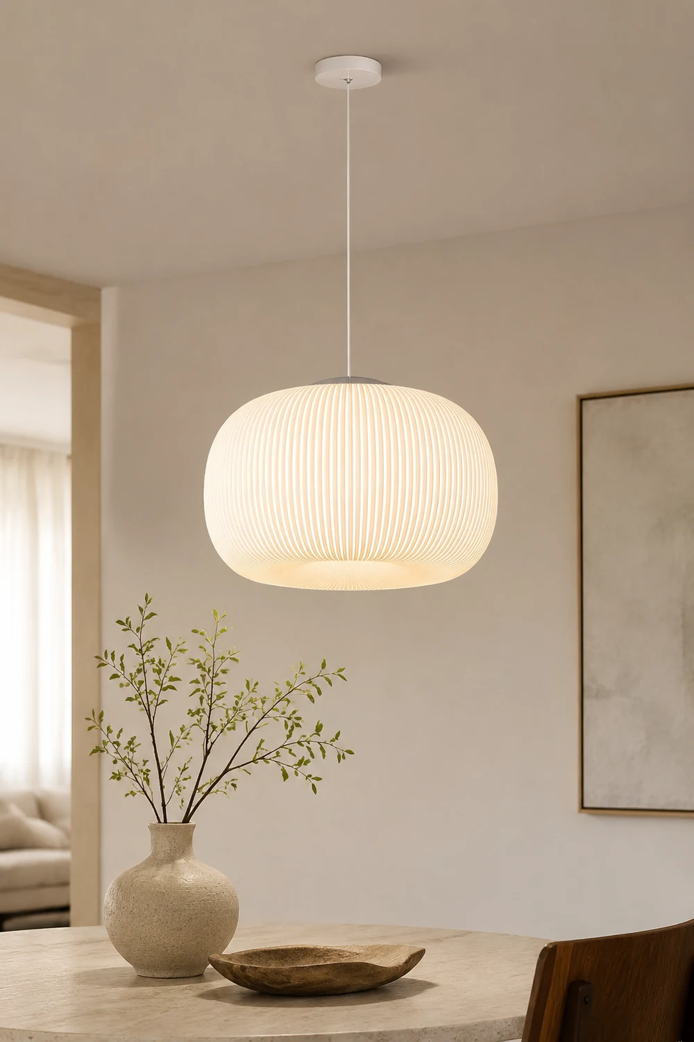 Rustic Cage Pendant Light - Lumpaz
