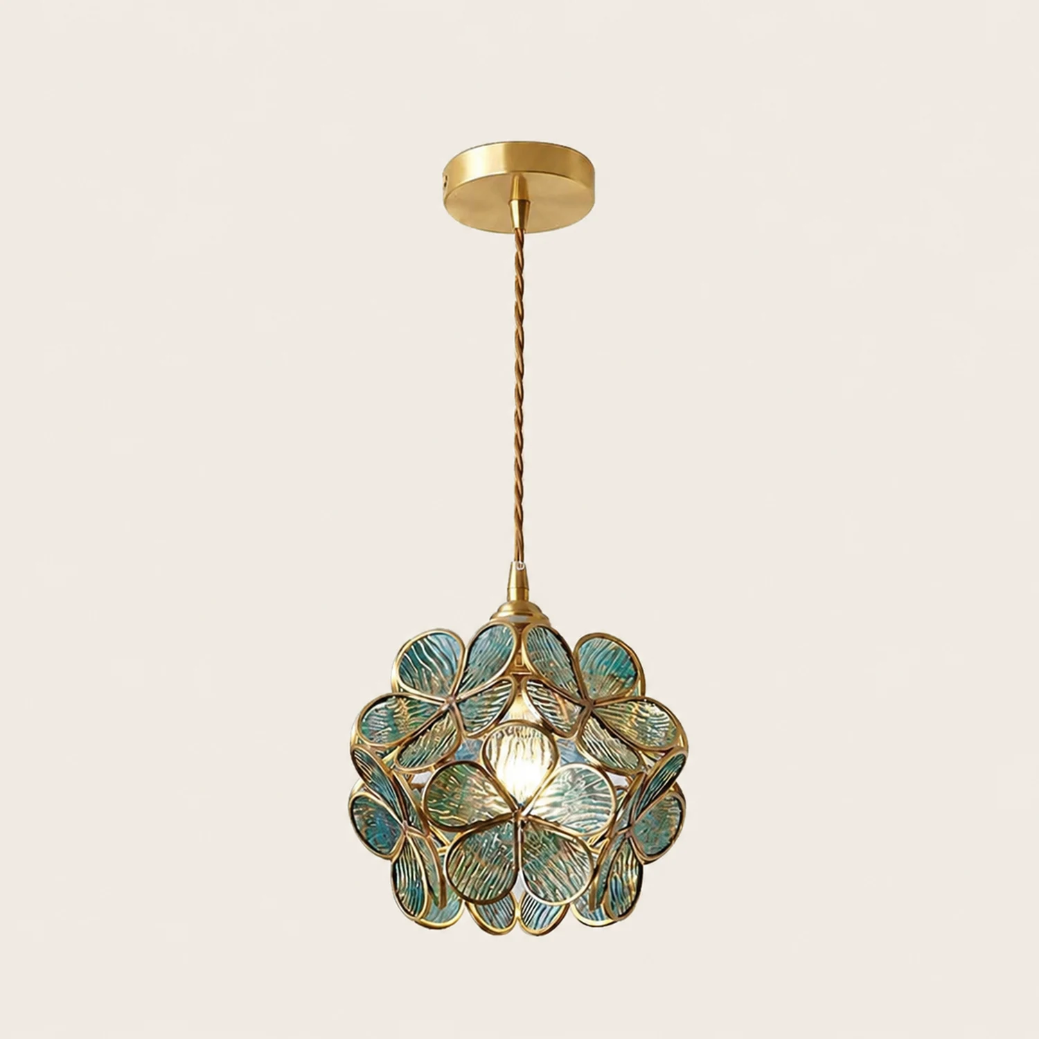 Glass Petal Pendant Light - Lumpaz