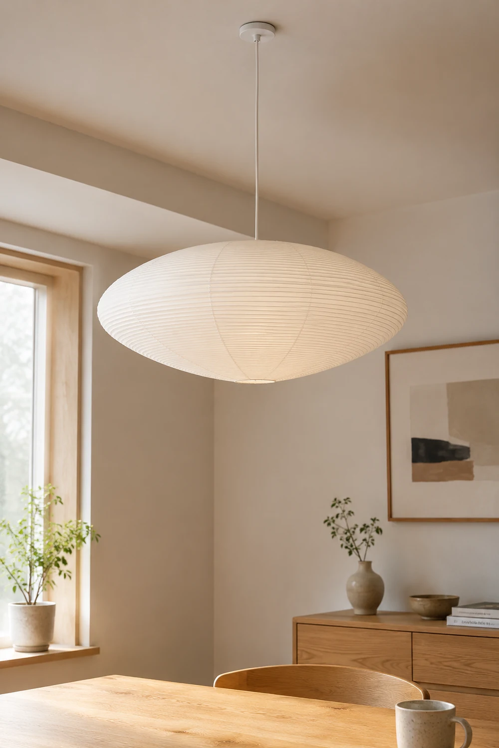 Washi Paper 15A Pendant Light - Lumpaz