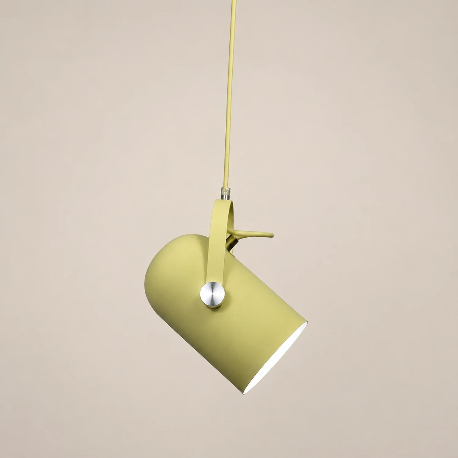 Morandi Modern Metal Pendant Light, Angle Adjustable, Kitchen Island & Dining Room & Living Room - Lumpaz