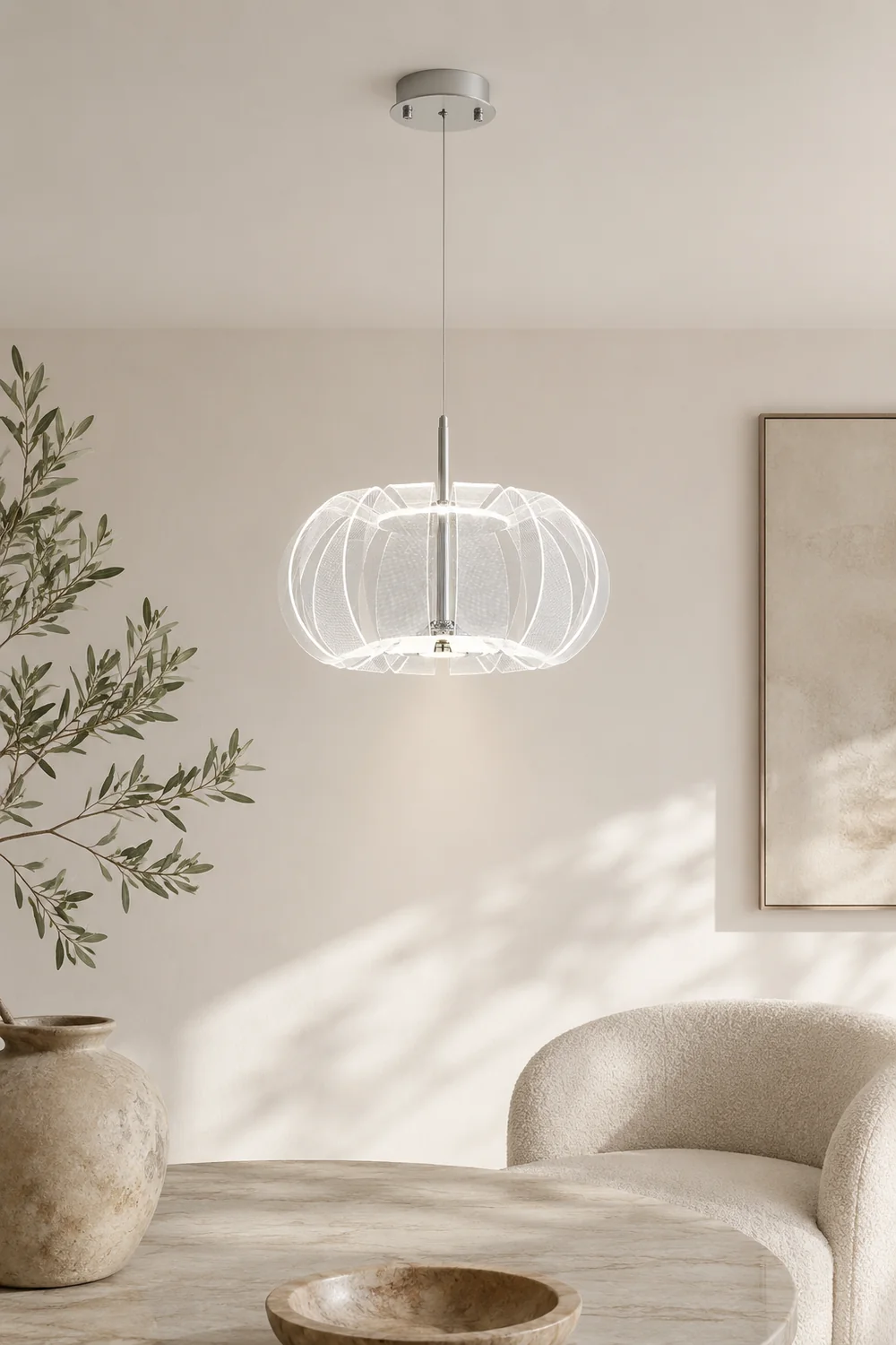 Timothy Globe Pendant Light - Lumpaz