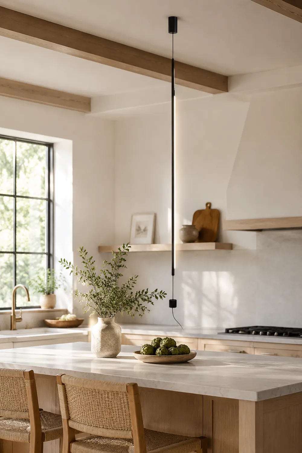 Slim line Cabinet Pendant Lamp - Lumpaz