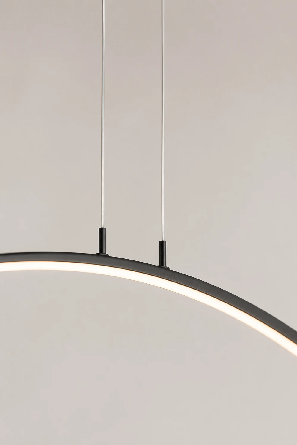 Minimalist Linear Metal Remote Control Pendant Light - Lumpaz