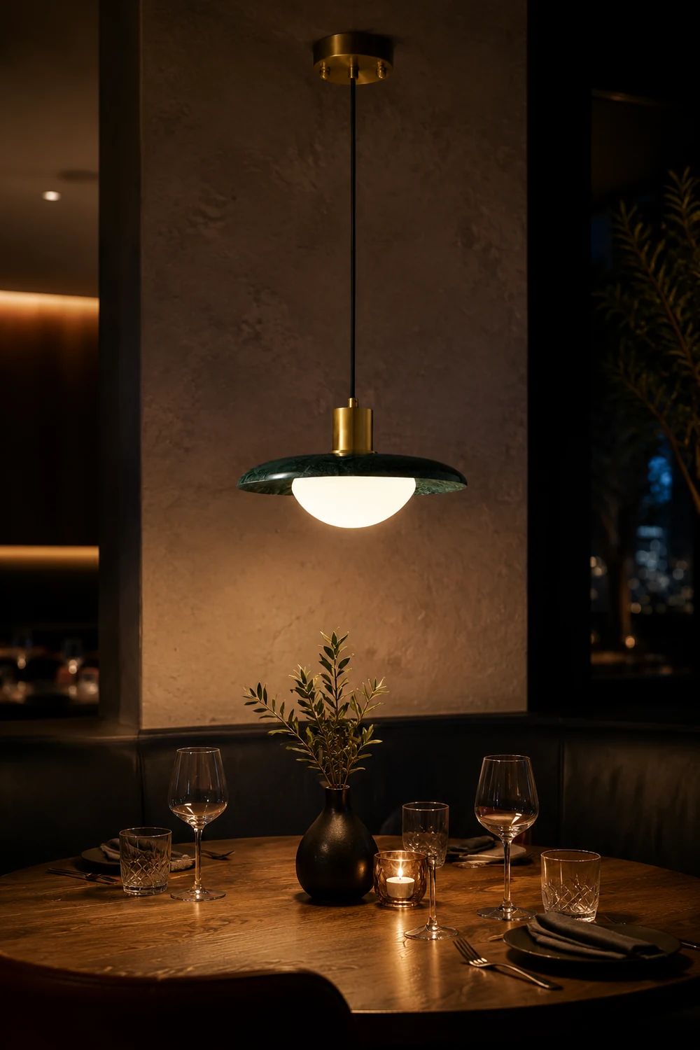 Arundel Mushroom Pendant Light - Lumpaz