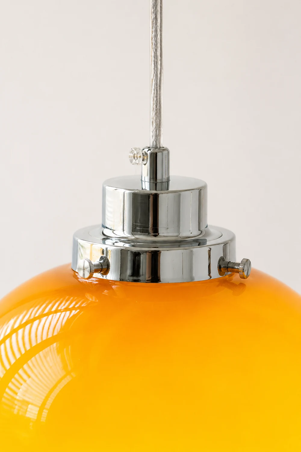 Oval Persimmon Pendant Light - Lumpaz