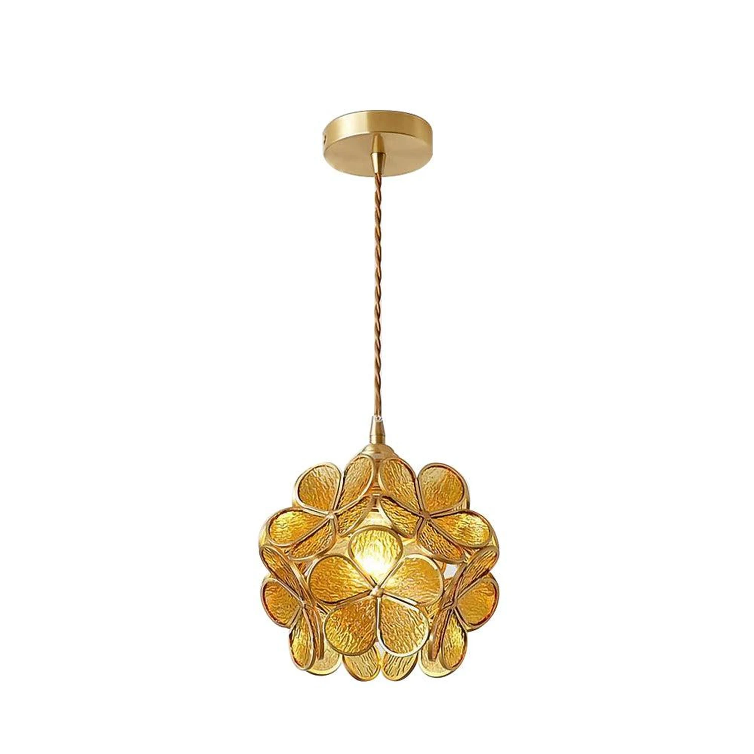 Glass Petal Pendant Light - Lumpaz
