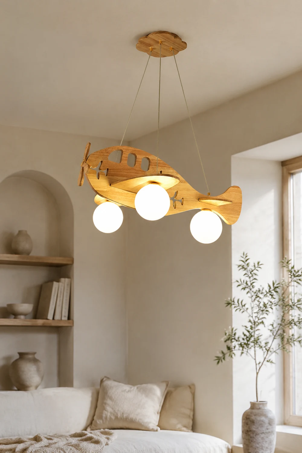 Airplane Pendant Lamp - Lumpaz