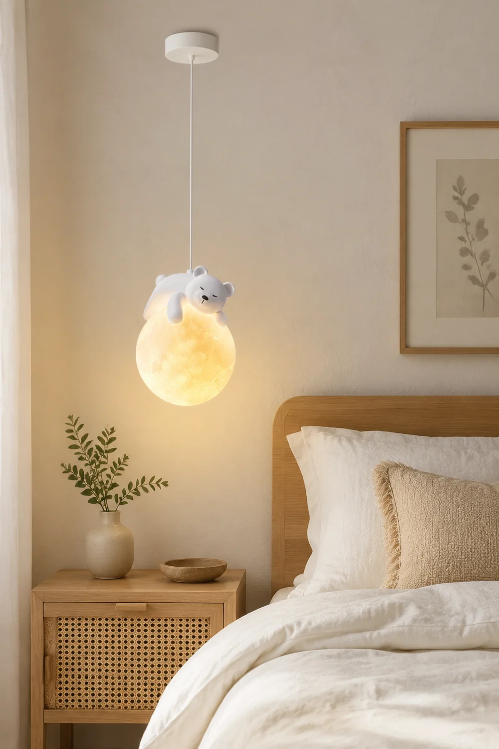 Animal Sleeping Pendant Lamp - Lumpaz