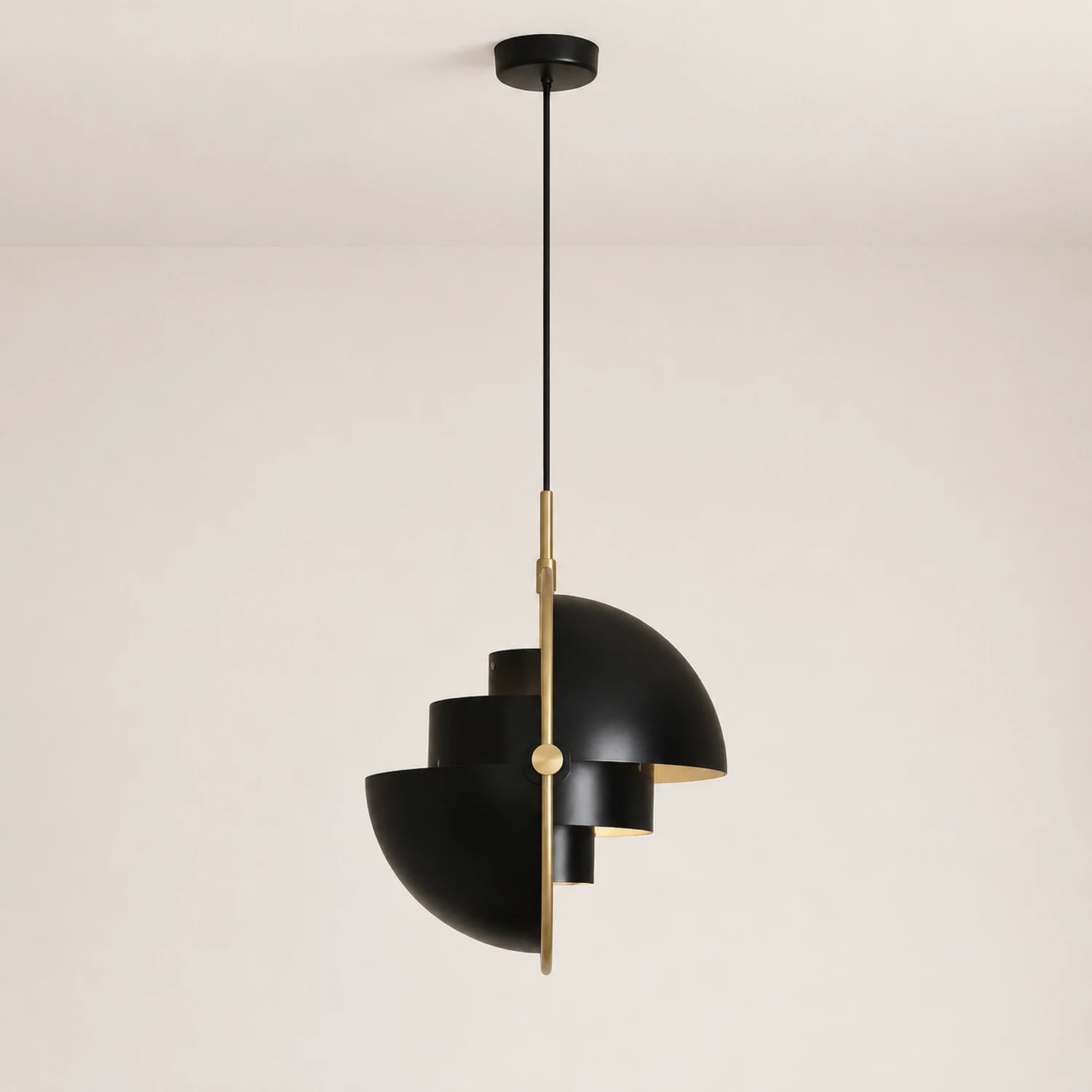 Modern Geometric Metal Pendant Light, Kitchen Island - Lumpaz