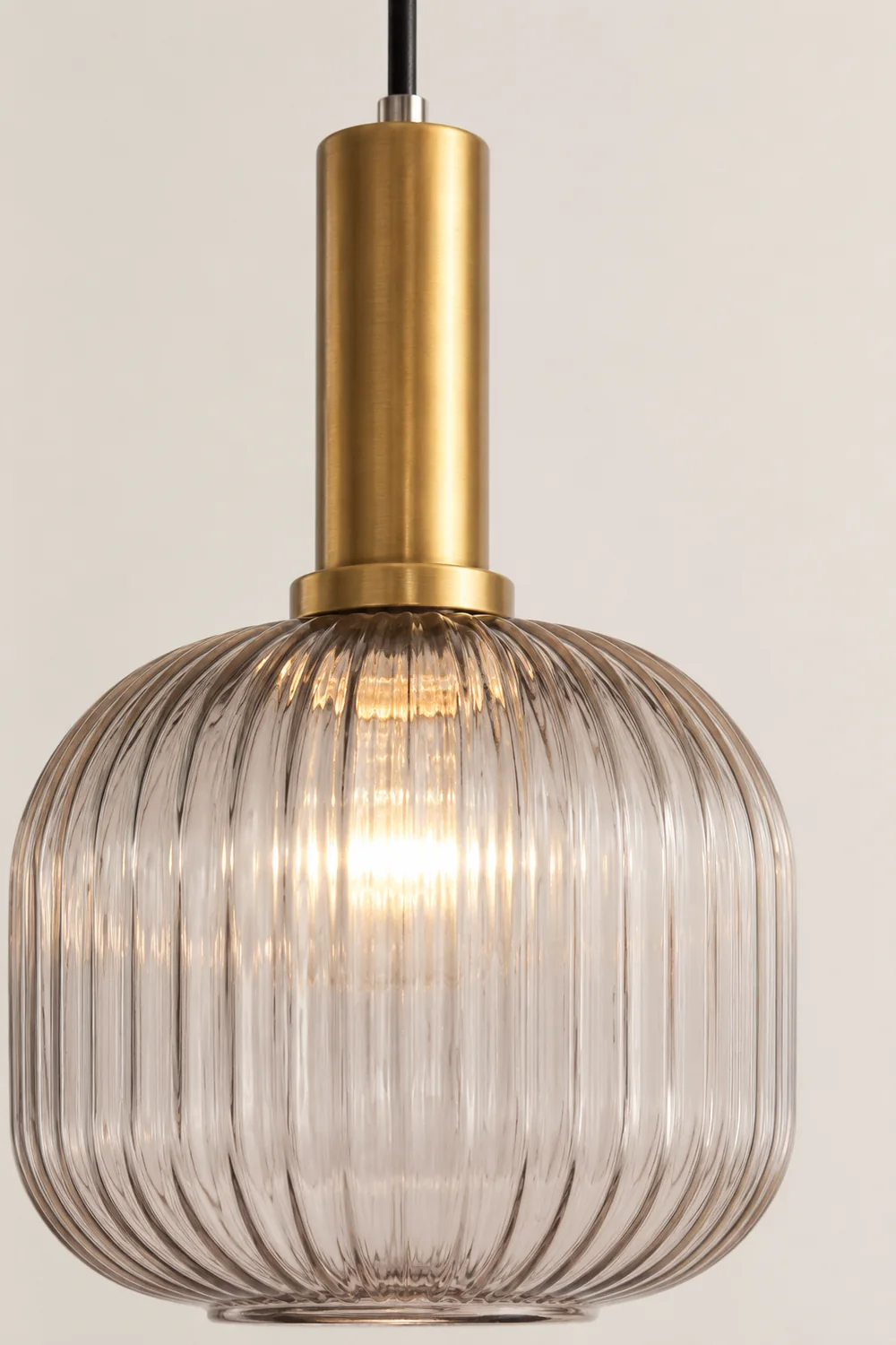 Hailie Pendant Light Crystal, Moru Glass, Cognac/Green/Gray, Kitchen Island - Lumpaz