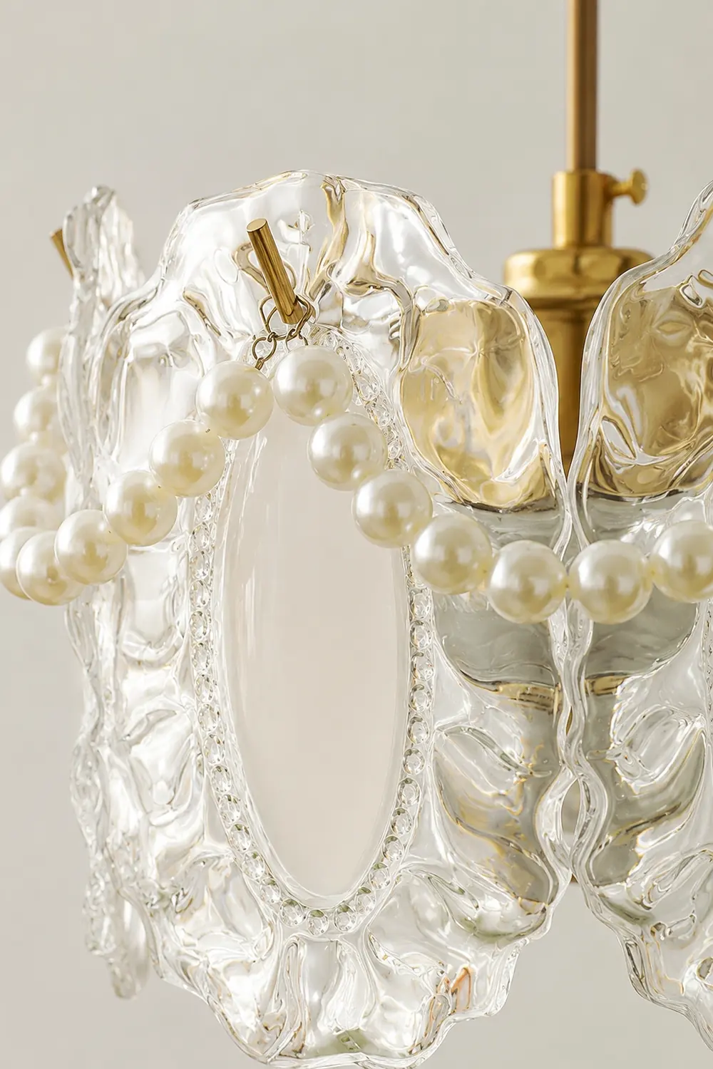 Floral Glass Pendant Lamp - Lumpaz