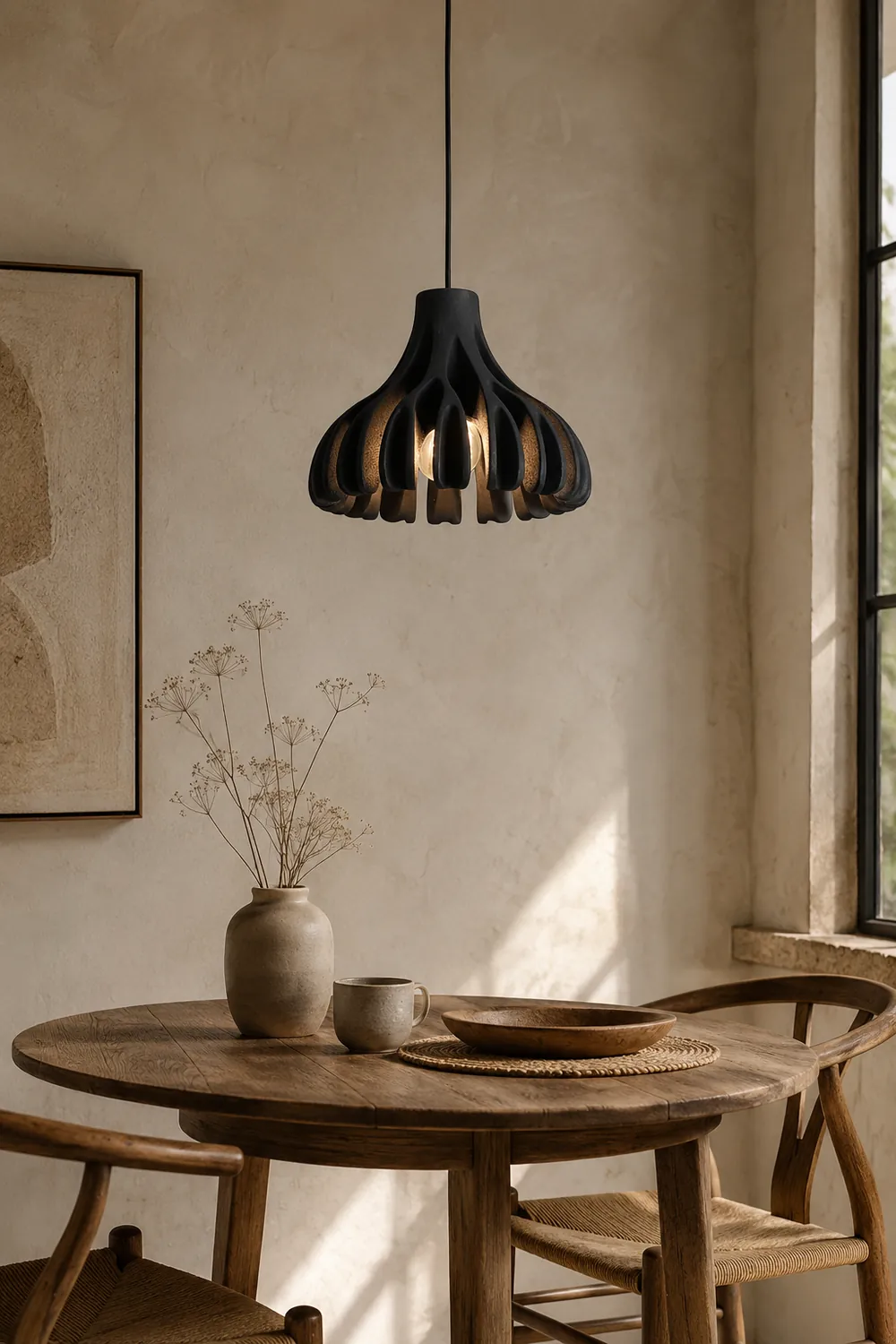 Coral Resin Pendant Lamp - Lumpaz