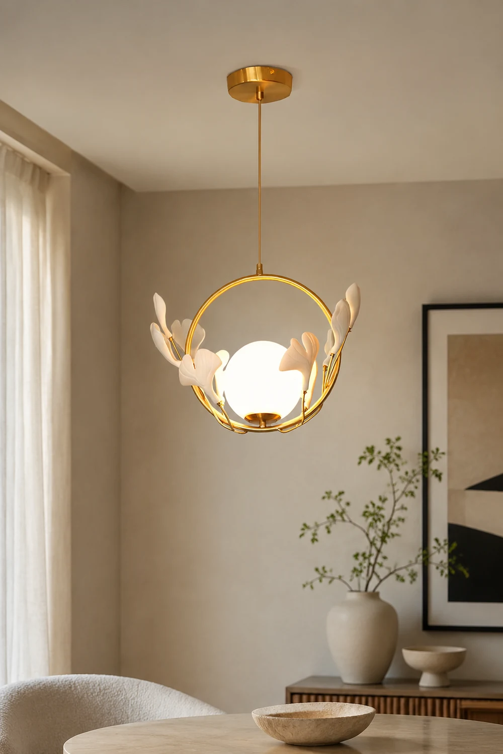 Gingko Pendant Lamp - Lumpaz