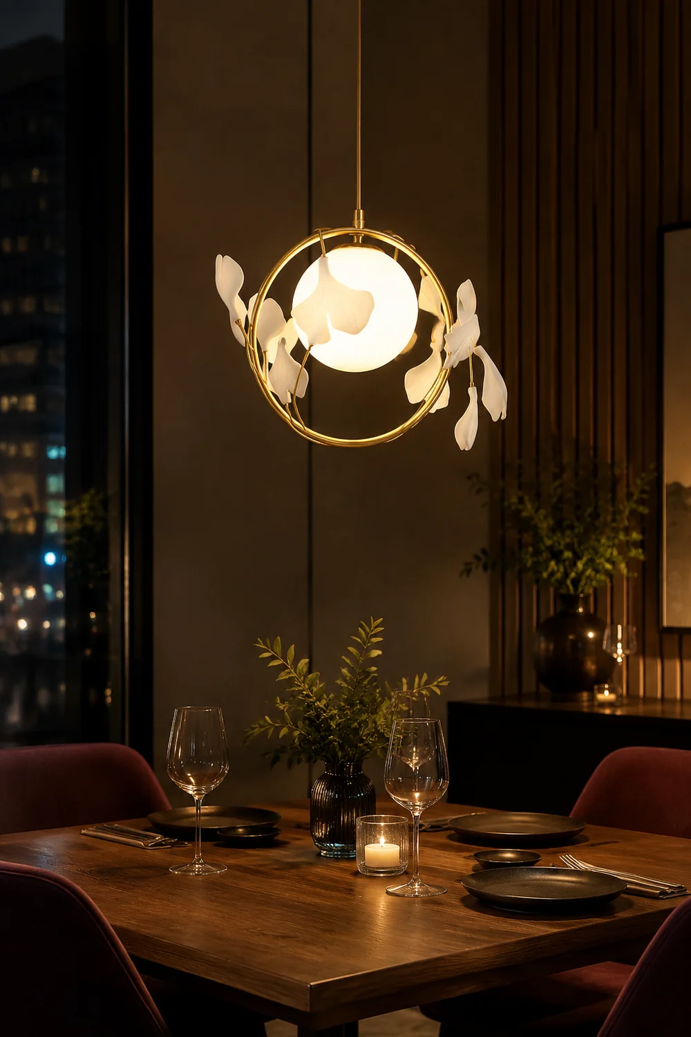 Gingko Pendant Lamp - Lumpaz
