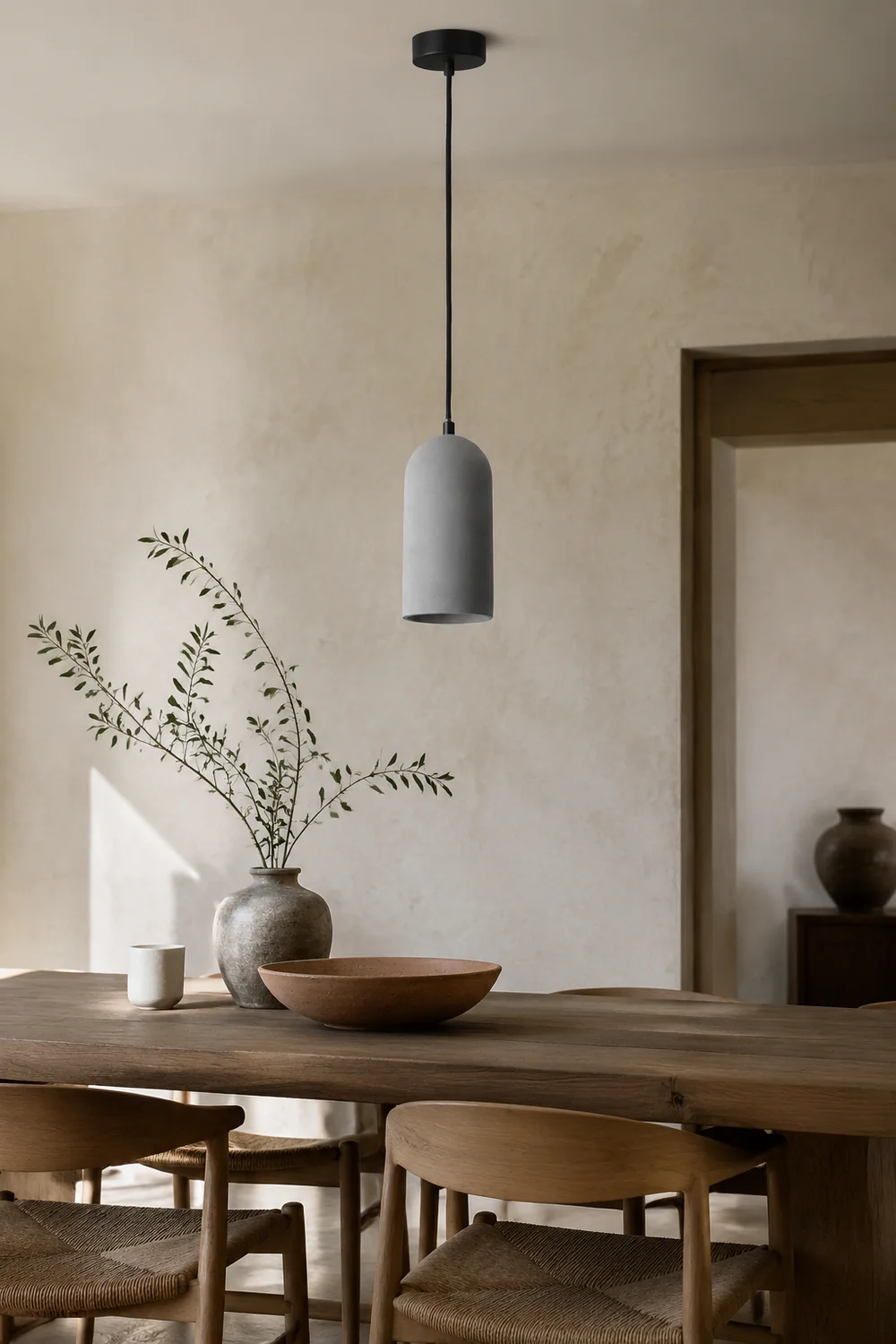 U Concrete Pendant Lamp - Lumpaz
