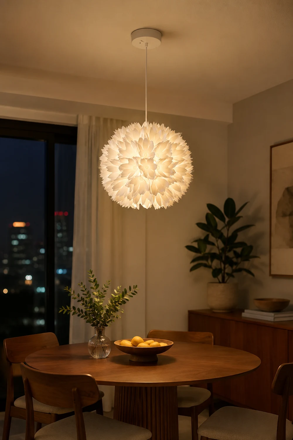 Flowers Ball Pendant Light - Lumpaz