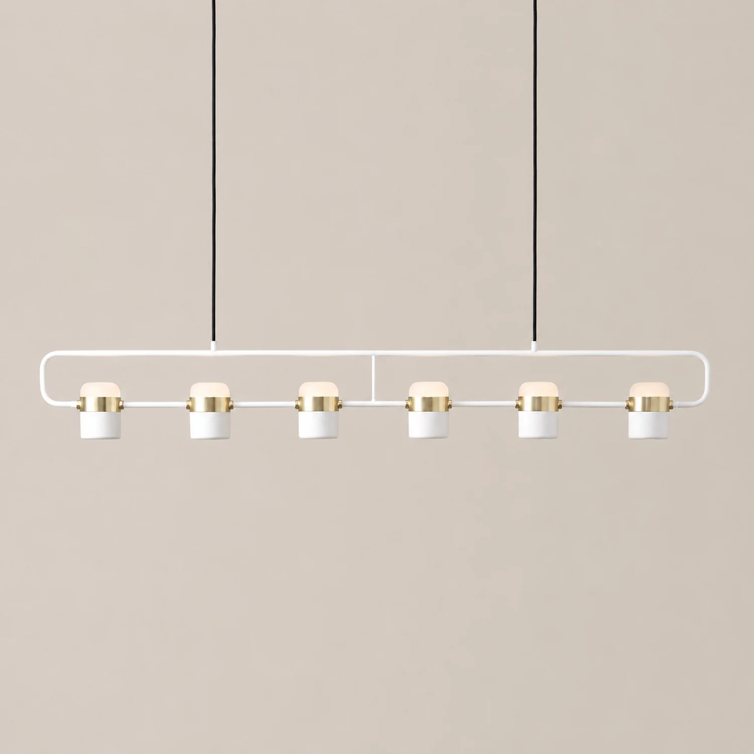 Adjustable Glass Pendant Light - Lumpaz