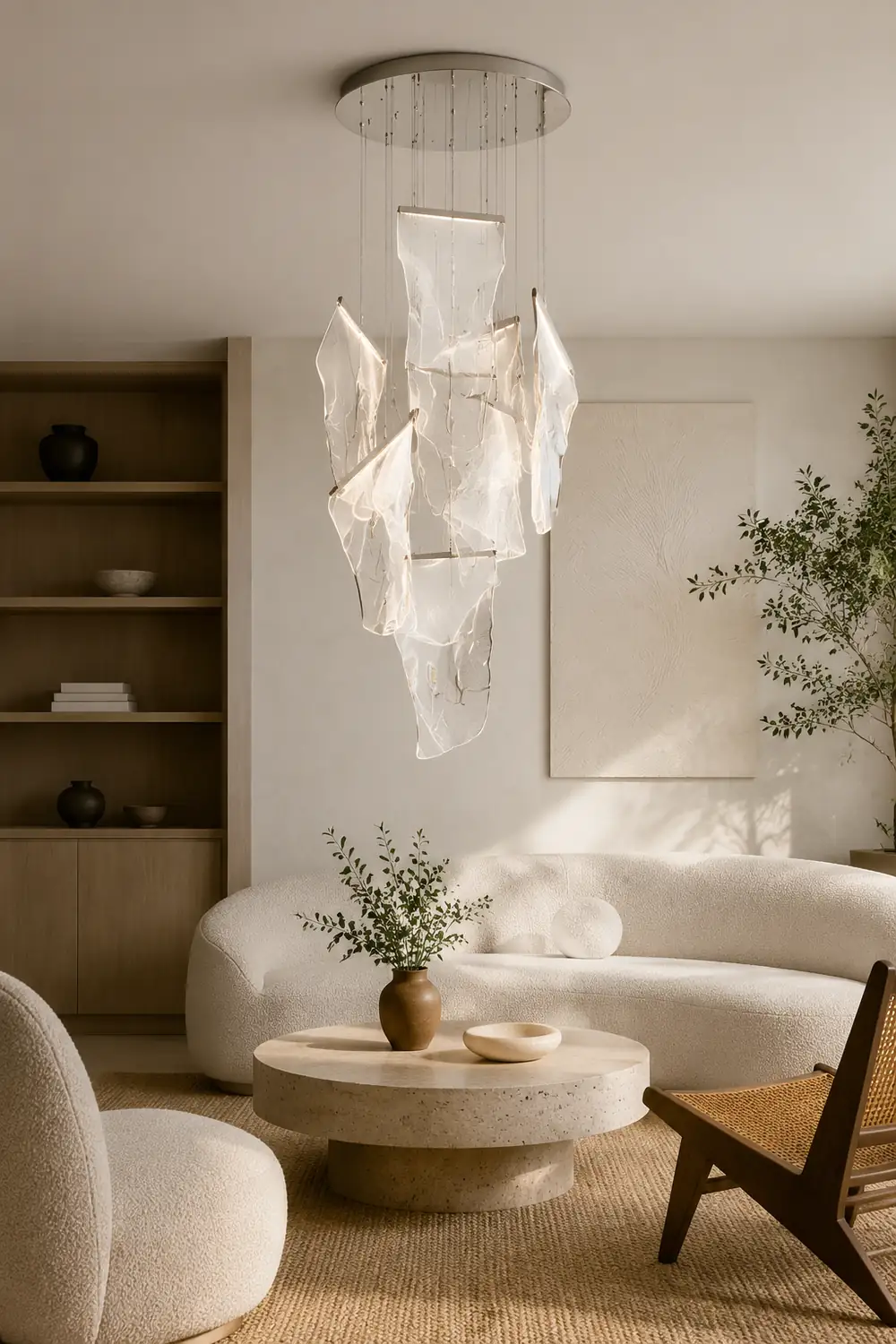 Acrylic LED Chandelier - Lumpaz
