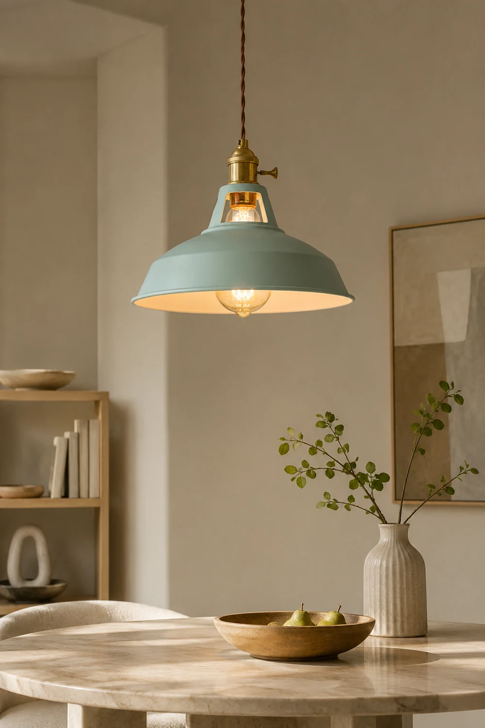 Morandi Modern Pendant Light, Vintage Rustic Industrial Style - Lumpaz
