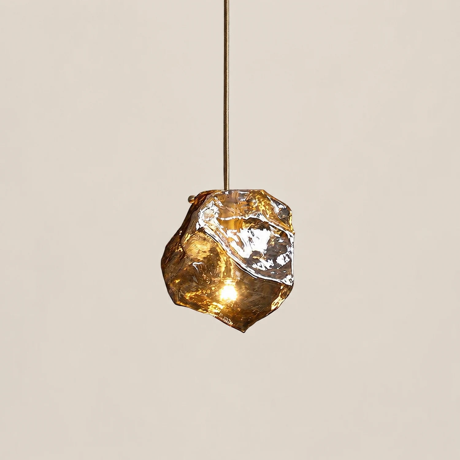 Illyria Ice Glass Pendant Lamp - Lumpaz
