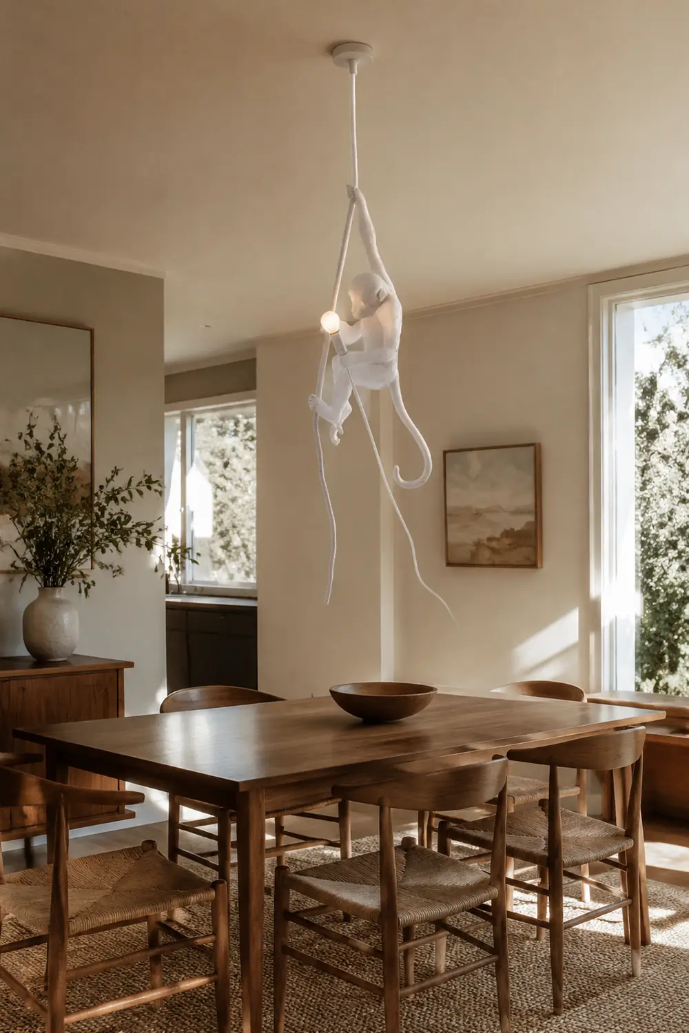 Monkey Pendant Lamp - Lumpaz
