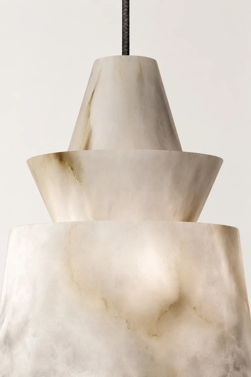White Alabaster  Pendant Light - Lumpaz