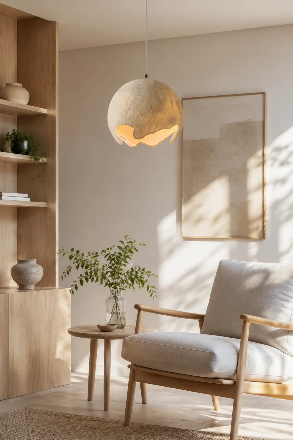 Geometric Resin Pendant Light - Lumpaz