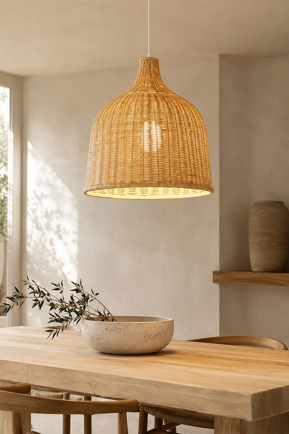 Rattan Pandent Light - Lumpaz