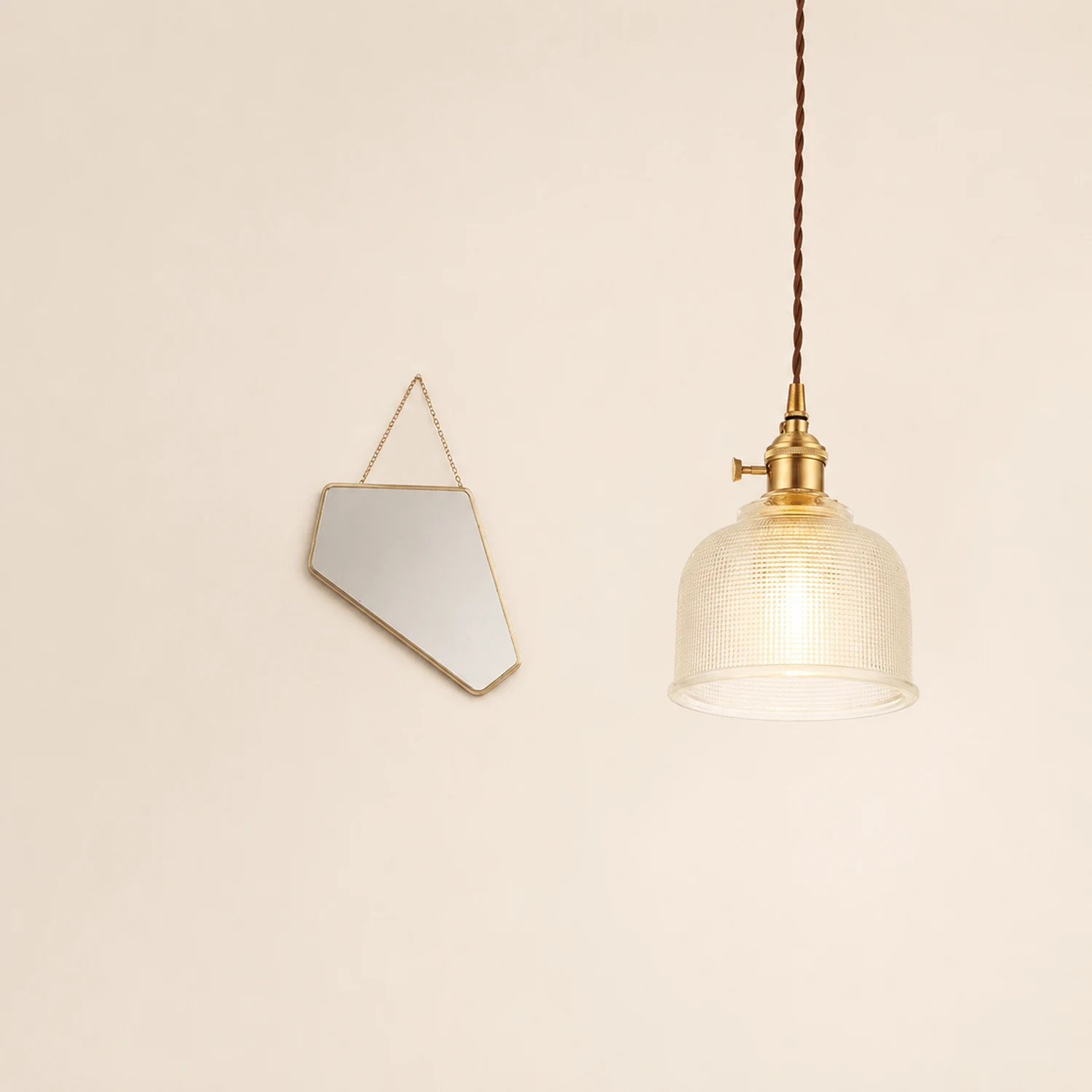 Hailie Glass Art Deco Pendant Lights,Colorful - Lumpaz