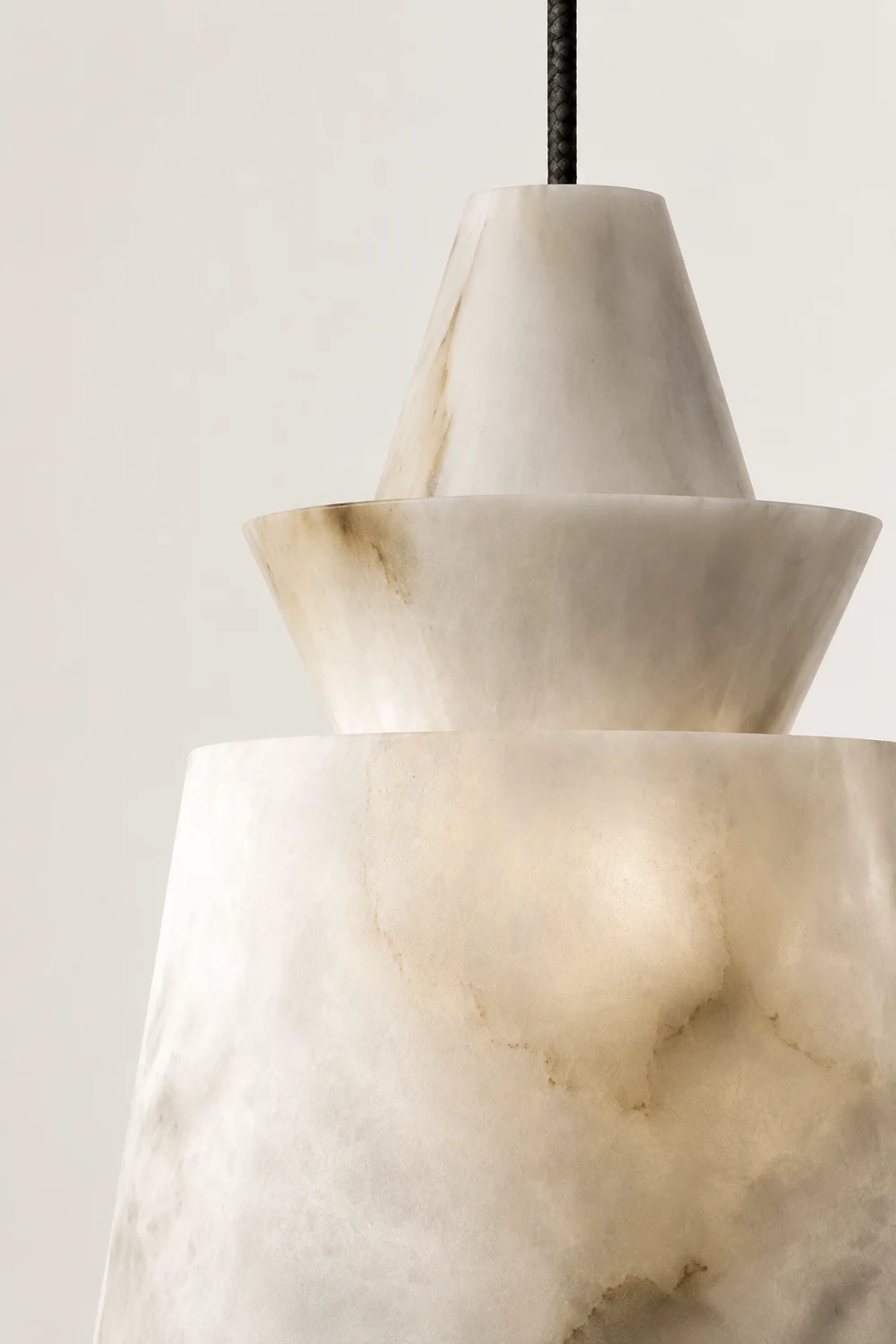 White Alabaster  Pendant Light - Lumpaz