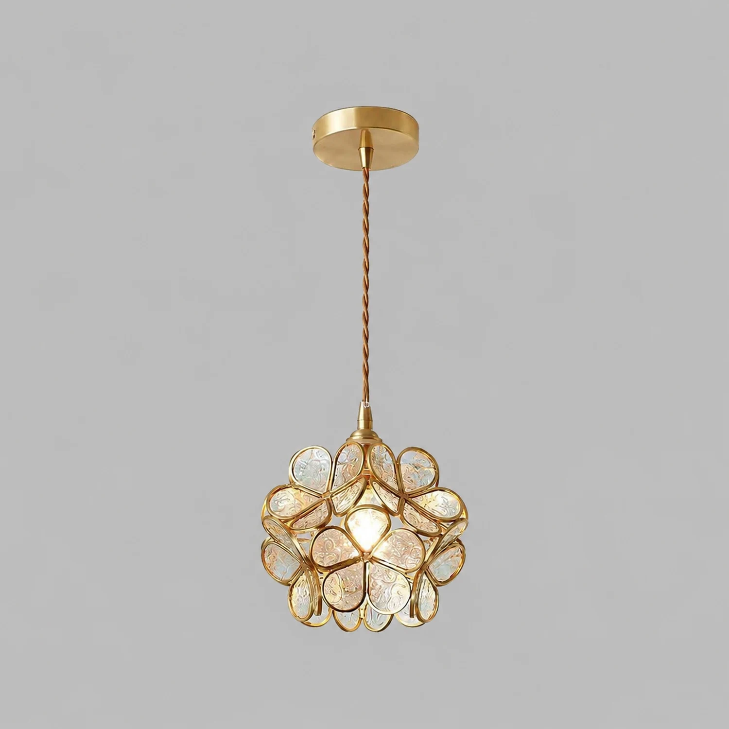Glass Petal Pendant Light - Lumpaz