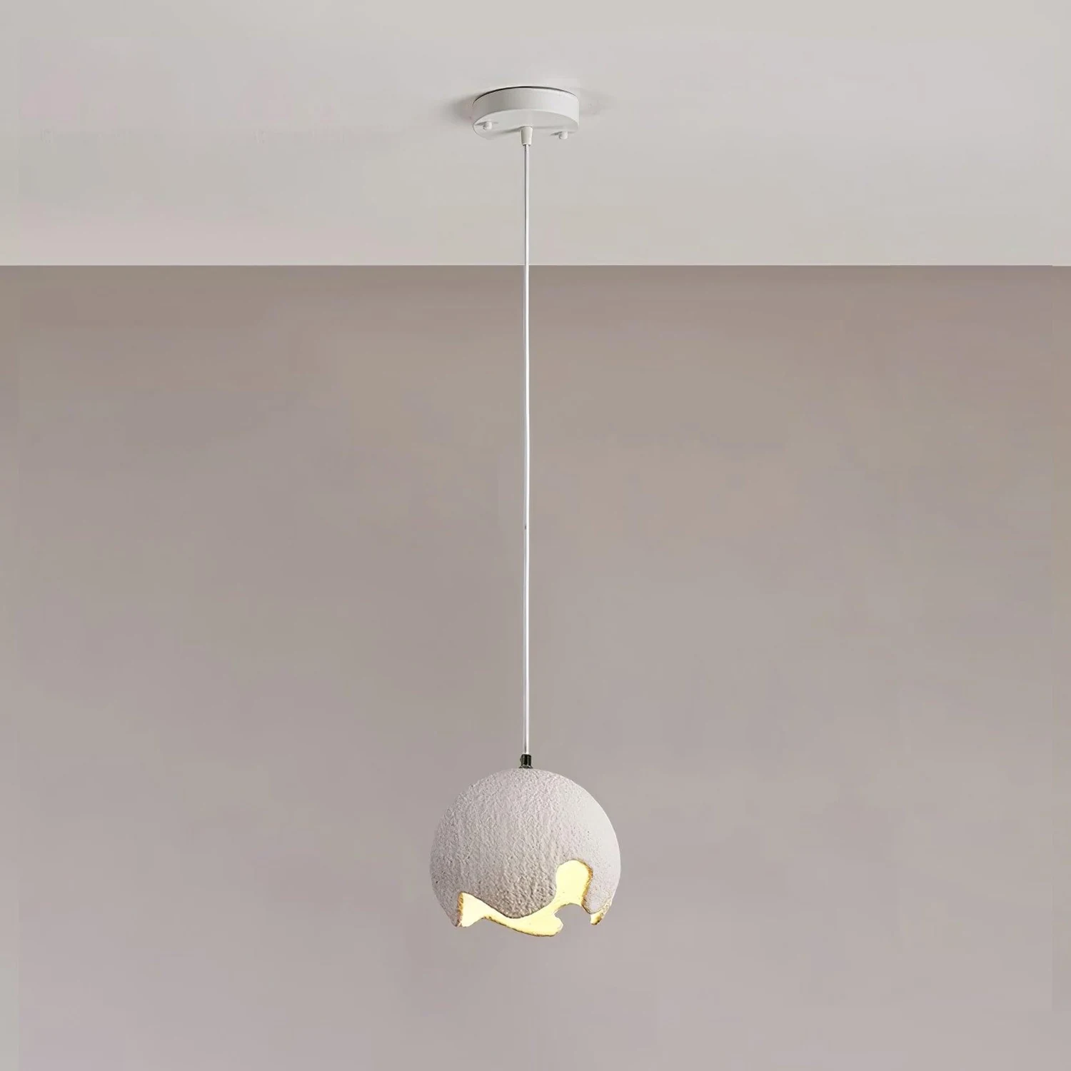 Geometric Resin Pendant Light - Lumpaz